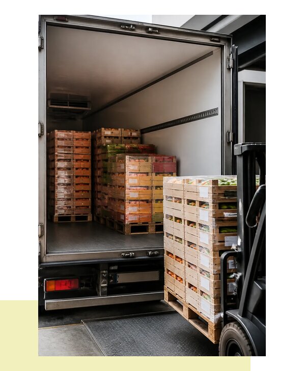 Перевозка сельхозпродукции на паллетах с доставкой в Кимовск