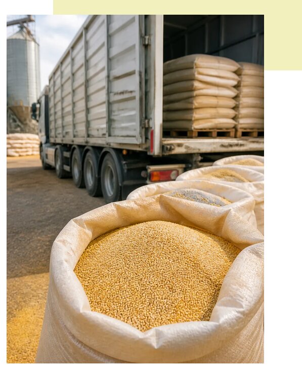 Перевозка проса автотранспортом в Кимовск по цене от 5515 р. | Агросервис-Кмв